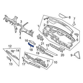 Kia OE - Instrument Panel Trim Panel