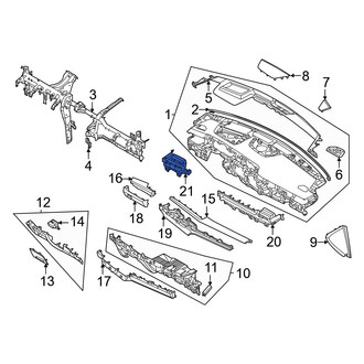 Kia OE - Left Dashboard Air Vent