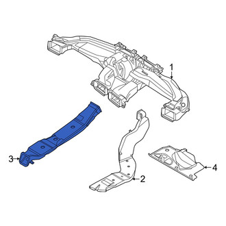 Kia OE - Rear Center Instrument Panel Air Duct