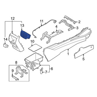 Kia OE - Center Console Air Vent