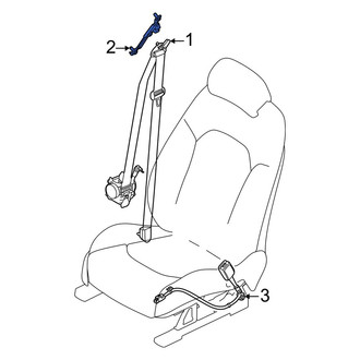 Kia OE - Front Seat Belt Height Adjuster