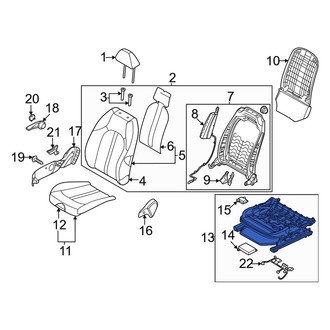 Kia OE - Front Right Seat Adjuster
