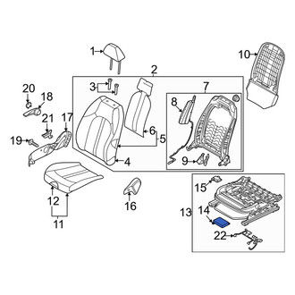 Kia OE - Front Right Seat Heater Control Module