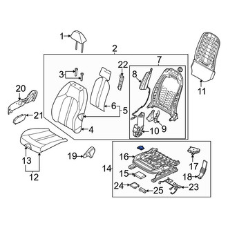 Kia OE - Front Right Seat Adjuster