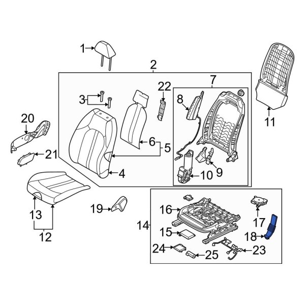 Climate Controlled Seat Duct