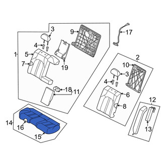 Kia OE - Rear Seat Cover