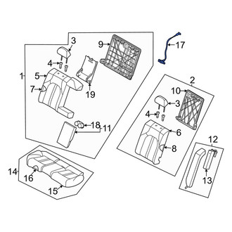 Kia OE - Rear Left Folding Seat Latch