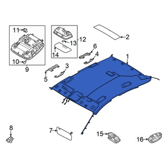 Kia OE - Rear Headliner