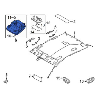 Kia OE - Front Upper Reading Light