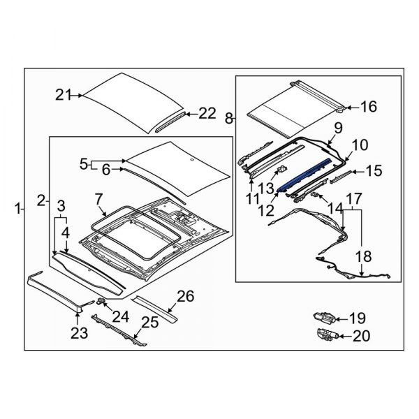 Roof Side Rail