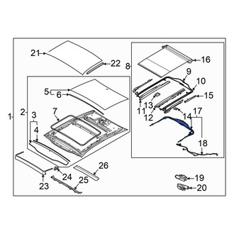 Kia OE - Sunroof Cable