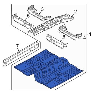 Kia OE - Rear Rearward Floor Pan