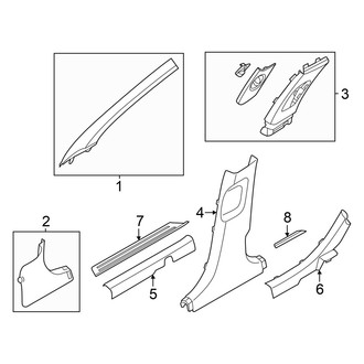 Kia OE - Pillars, Rocker & Floor - Interior Trim