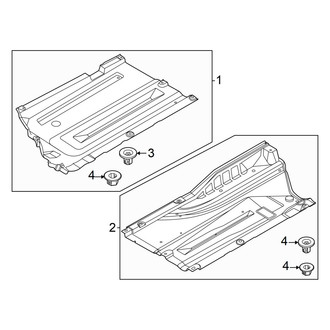 Kia OE - Pillars, Rocker & Floor - Under Cover & Splash Shields