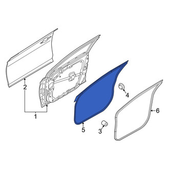 Kia OE - Front Left Outer Door Seal