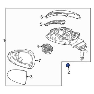 Kia OE - Door Mirror Nut