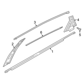 Kia OE - Rear Door - Exterior Trim