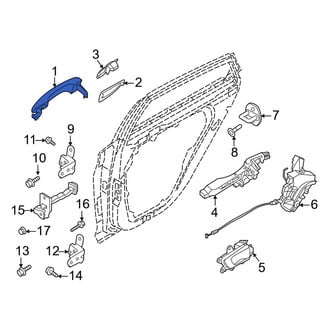 Kia OE - Rear Left Outer Exterior Door Handle