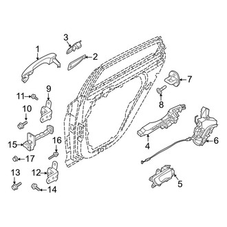 Kia OE - Rear Door - Lock & Hardware