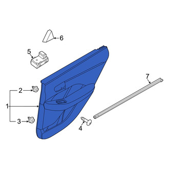 Kia OE - Rear Right Outer Door Outer Panel