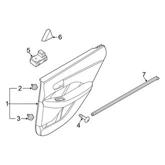 Kia OE - Rear Door - Interior Trim