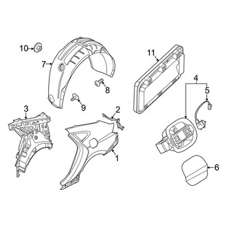 Kia OE - Quarter Panel - Exterior Trim