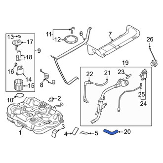 Kia OE - Fuel Filler Hose