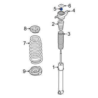 Kia OE - Suspension Shock Absorber Nut