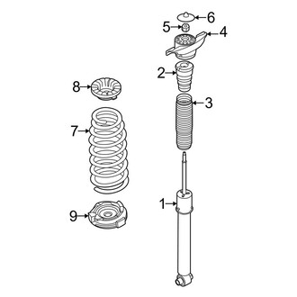 Kia OE - Rear Suspension - Shocks & Components (GT-Line / LXS AWD)