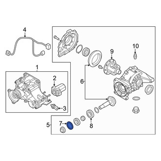 Kia OE - Rear Differential Pinion Seal