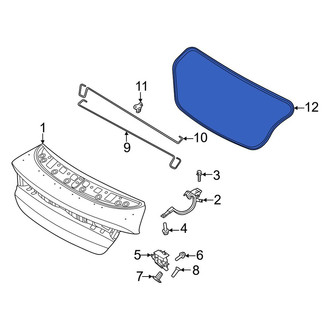 Kia OE - Rear Deck Lid Seal