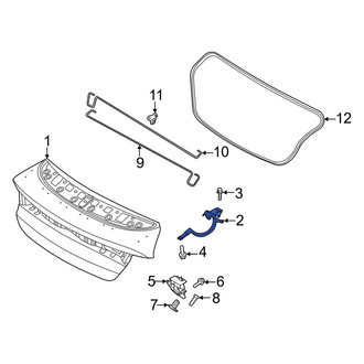 Kia OE - Rear Left Deck Lid Hinge