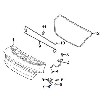 Kia OE - Rear Deck Lid Striker