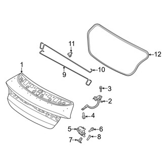 Kia OE - Trunk Lid - Lid & Components