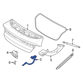 Kia OE - Rear Left Deck Lid Hinge