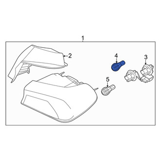 Kia OE - Rear Back Up Light Bulb