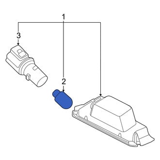 Kia OE - Rear License Plate Light Bulb