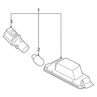 Kia OE - Rear Lamps - License Lamps
