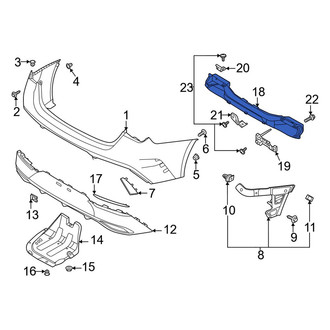 Kia OE - Rear Bumper Impact Bar