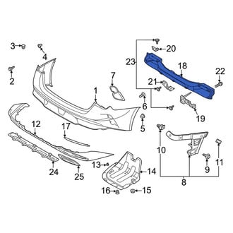 Kia OE - Rear Bumper Impact Bar