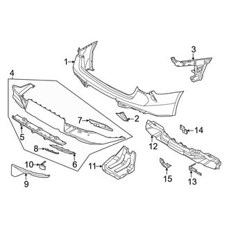 Kia OE - Rear Bumper - Bumper & Components