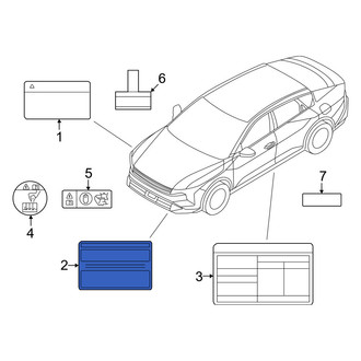 Kia OE - Emission Label