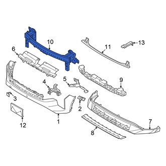 Kia OE - Front Upper Bumper Impact Bar