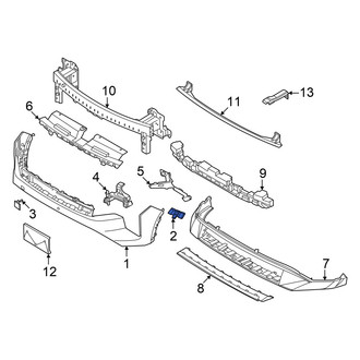 Kia OE - Left Bumper Cover Bracket