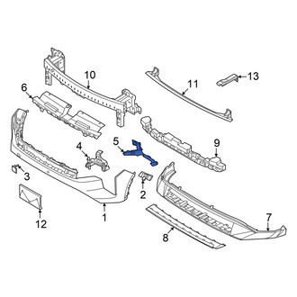 Kia OE - Front Left Bumper Cover Stay
