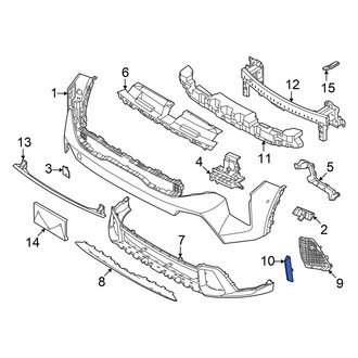 Kia OE - Front Left Bumper Trim