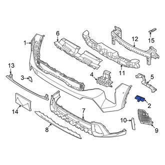Kia OE - Right Bumper Cover Bracket
