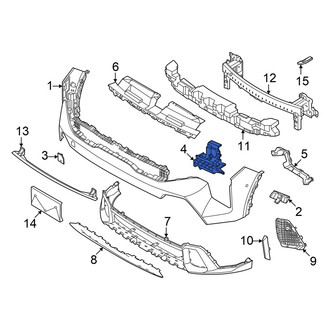 Kia OE - Front Left Bumper Cover Reinforcement