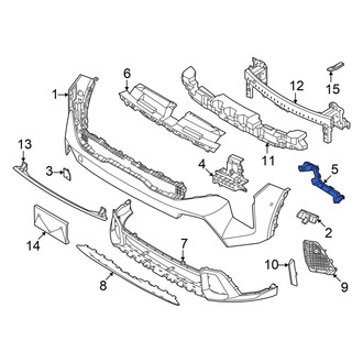 Kia OE - Front Left Bumper Cover Stay
