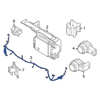 Kia OE - Rear Parking Aid System Wiring Harness